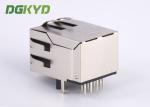 90 Degree Cat 5 5e RJ45 Single Port Integrated Magnetics Connector Module RJ45