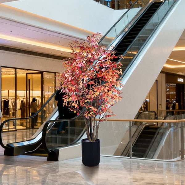 Artificial Multi-Stem Oak Tree 250cm | Large Faux Tree for Hotel Lobby & Commercial Landscape Decor