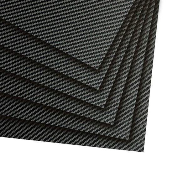 Good Stability 100% Carbon Fiber Sheet Laminate Plate Panel 3K Twill Matte