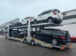 CIMC Transport car Stainless Steel 2 Axle 8-9 Land Road Car Transport Semi