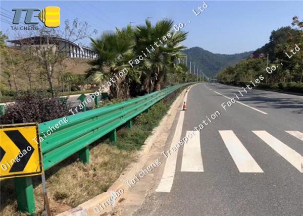 Traffic Safety Barrier W Beam Guard Rails Protecting Road Used Safety Steel