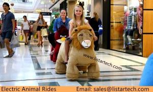 Wholesale Shopping Mall for Adult Animal Rides, Plush Electronic Kid Riding Horse Toy in Mall from china suppliers