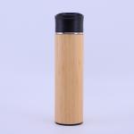 Premium Bamboo Thermos With Tea Infuser For Loose Tea 12oz - Tea Gift Set -