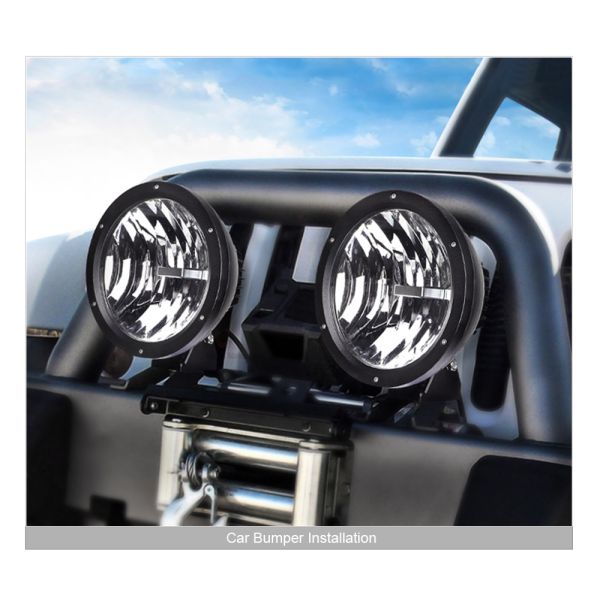 7'' 9" 50W LED Driving Light For Car 12V 24V Fog Lamp 4x4 Offroad Truck 4WD SUV ATV Boat UTV 7 Inch 50W Flood Beam