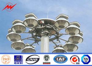 Wholesale 30m auto lifting system specification High Mast Pole with 400w HPS lights from china suppliers