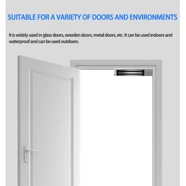 Dc 12v 24v Electromagnetic Lock 60kg Small Magnetic Locks