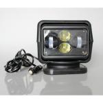 7 Inch 4800lm 12V 60W Marine Boat Rotating Remote Control Spotlight Searchlight