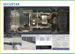 Waterproof Under Vehicle Inspection System With Four Leds Illumination