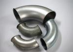 Circular Dust Extraction Pipe Fittings Metal Flanged Welded Bend Standard Size