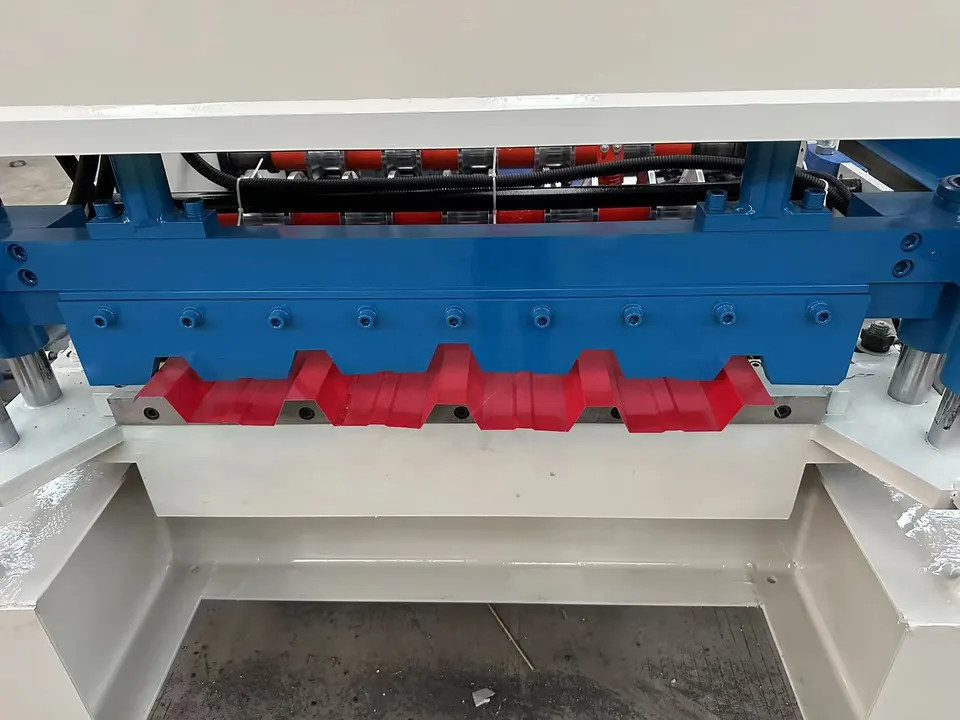 Portable 1000mm PBR roll former Ibr 686 High Speed Roof Tile Making Machine