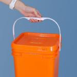 Food Grade 1 Gallon Food Safe Bucket High Density Polyethylene Bucket OEM