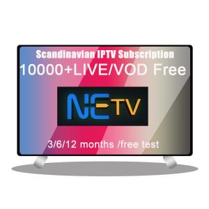 Wholesale 12 Months Scandinavian IPTV Nordic Sweden Norway Finland Denmark UK USA IPTV Subscription for MAG M3U Android Smart tv from china suppliers