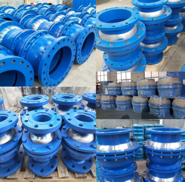 SS304/SS316 Stainless Steel Flange Compensator Universal Joint E-Type Spherical Compensator