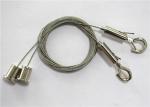 0.05 ″Stainless Steel Light Fitting Suspension Kits With Cable Gripper Hook