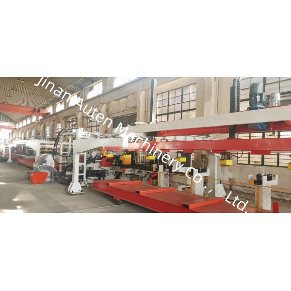 25 Number Of Modules CNC Truck Beam Punching Machine Line 4-9mm Plate Thickness