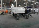 High Efficiency 2 Axles Sewage Cleaning Trailer For Vacuum Fecal Suction