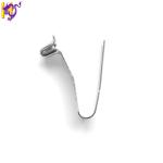 Flat Stainless Precision Stamping Parts Spring Clip Shrapnel Push Button