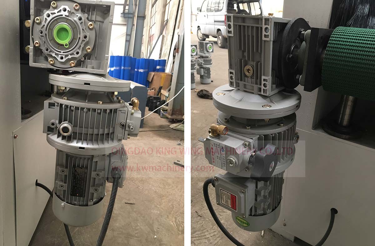 Wood grain making machine