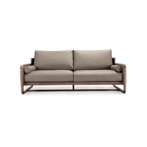 Wholesale Leather Upholstery Modern Sofa Set , Solid Wood Sofa Set Nordic Style from china suppliers
