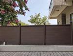 24x170mm Wood Plastic Composite Panel Coffee Color WPC Interior Wall Fence