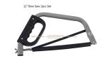 12" Bow Saw 2pcs Set,Cut wood,Plastic,Steel Pipe,Cutting the water Pipe