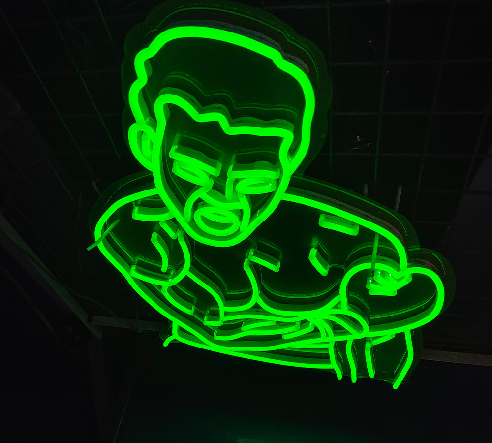 Vasten Boxing custom neon sign mencave boys' dormitory Boxing Match neon sign