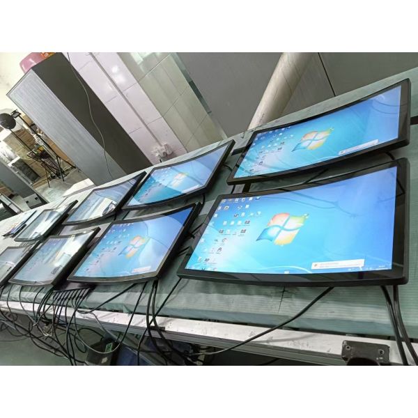 24-Inch Desktop Self-Service Ordering Kiosk with Cash Acceptor – All-in-One Payment Solution for Restaurants & Cafes