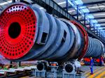 Cement Chemical Rotary Kiln Easy To Operate ZG35CrMo Hydraulic Control