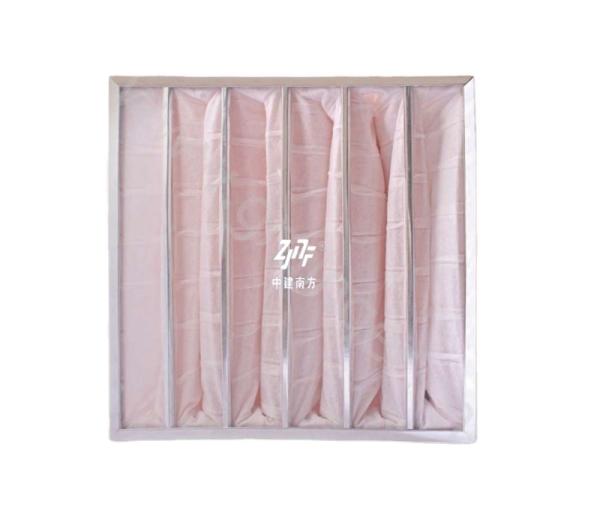 Efficiency Synthetic Fiber/Fiberglass Pocket Air Filter With Customizable Pocket