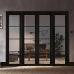 Custom Villa House Office Modern Fence Design Waterproof Aluminum Casement Door