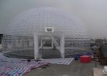 Backyard Camping Inflatable Bubble Tent , Clear Inflatable Lawn Tent for Adults