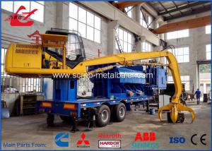 Wholesale Trailer Hydraulic Metal Scrap Baler Logger Portable Metal Compactor 86kW from china suppliers