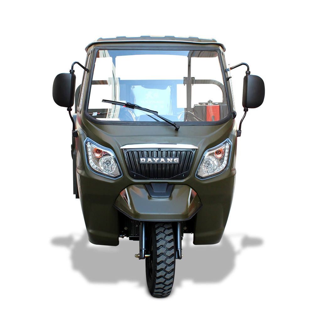 Powerful 200cc Water Cooling Engine Enclosed Cabin Motorcycle Tricycle for Adults