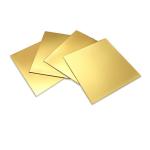 99.9% Pure Copper Sheet ASTM H63 C27200 CuZn37 CA108 Brass Sheet Brass Plate