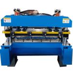 840 Box Profile Metal Roofing Ppgi Steel Sheet Roll Forming Machine
