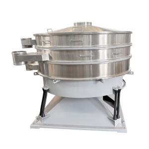 Wholesale Circular vibrating screen, multi-layer screening, rubber powder classification and impurity removal, stainless steel vibrating screen from china suppliers