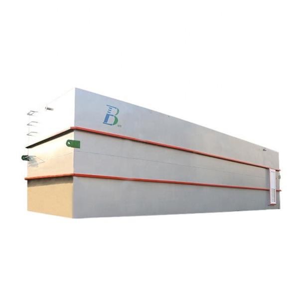 300*150*270cm Membrane Separation Sewage Treatment Equipment with MBR Integrated