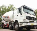 Low Noise 12m3 Concrete Construction Equipment 371hp 8*4 / Cement Mixer Truck