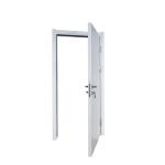 BS Fire Rated Timber Door With Glass For Commercial Buildings/ Max. Size 8' X 8'