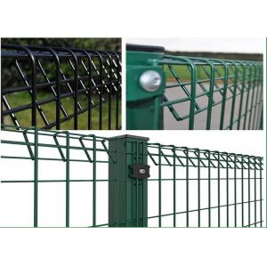 Wholesale Roll Top 4mm BRC Welded Wire Mesh Fence Square Post from china suppliers