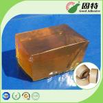 High Strength Yellowish Industrial Hot Melt Glue Semi Transparent For Kraft