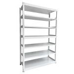 Industrial 48" Corrosion Protection 7 Tier Storage Shelving Unit with Different
