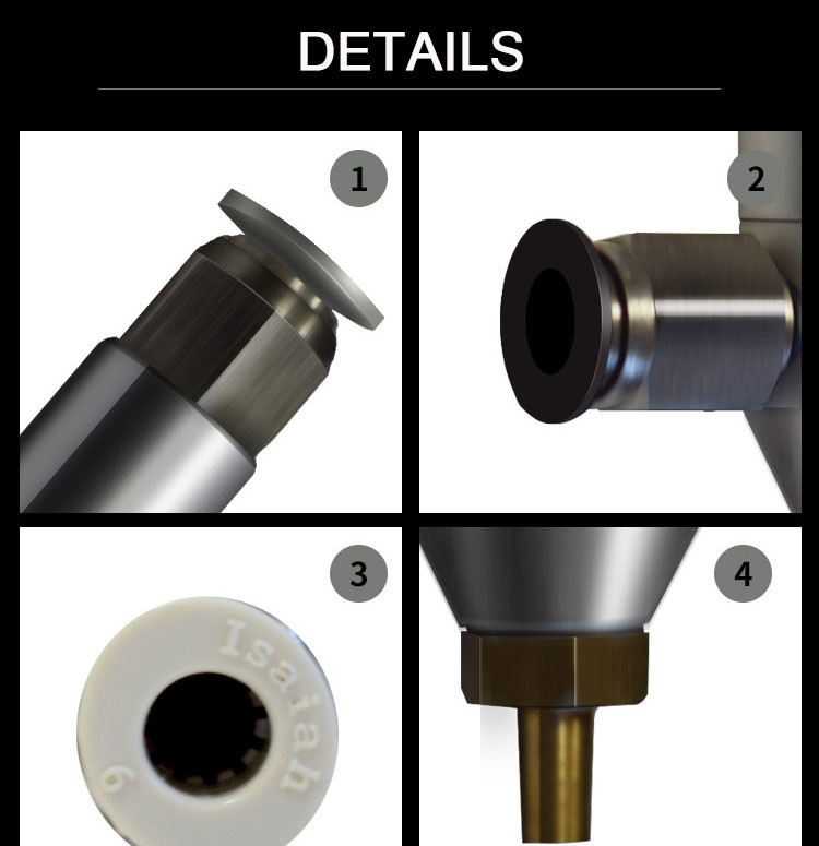 Aluminium Alloy Micro Dispensing Valve Plastic Drop Dispensing Valve