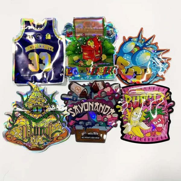 Customizable Mylar Heat Sealable Bags 3.5 Mil Durable Eco Friendly