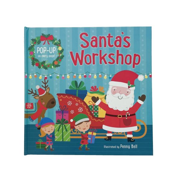 Wholesale High Quality Custom Christmas Pop up Harcdcover 3D Story Book Printing Services