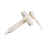 White Food Grade PP Plastic Coffee Syrup Pump Dispenser Honey And Juice Pump