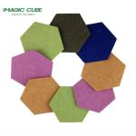 High Density Fire Retardant Polyester Fiber Acoustic Board For Modern Space
