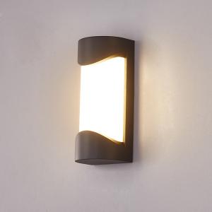 Wholesale Waterproof IP65 vertical 12W outdoor wall sconce lighting fitting external wall lamp from china suppliers