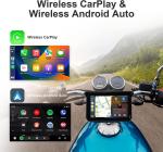 Motorcycle Gps Waterproof Navigator with Buebooth and Wireless Apple Carplay
