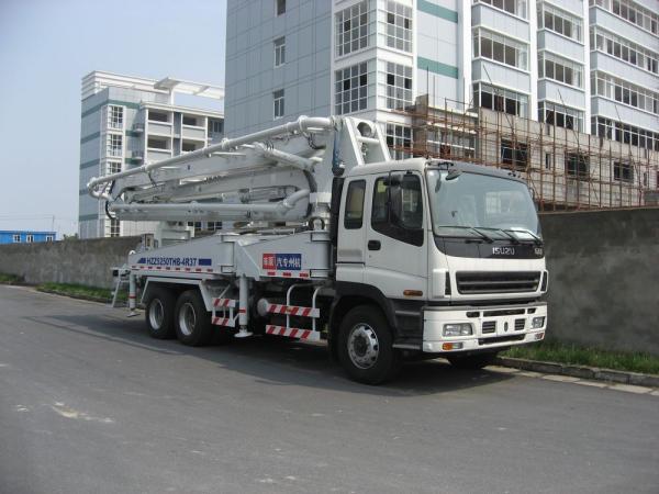 37m (6x4) ISUZU 360HP Concrete Pump Trucks SSAB Steel Concrete Pumper Truck